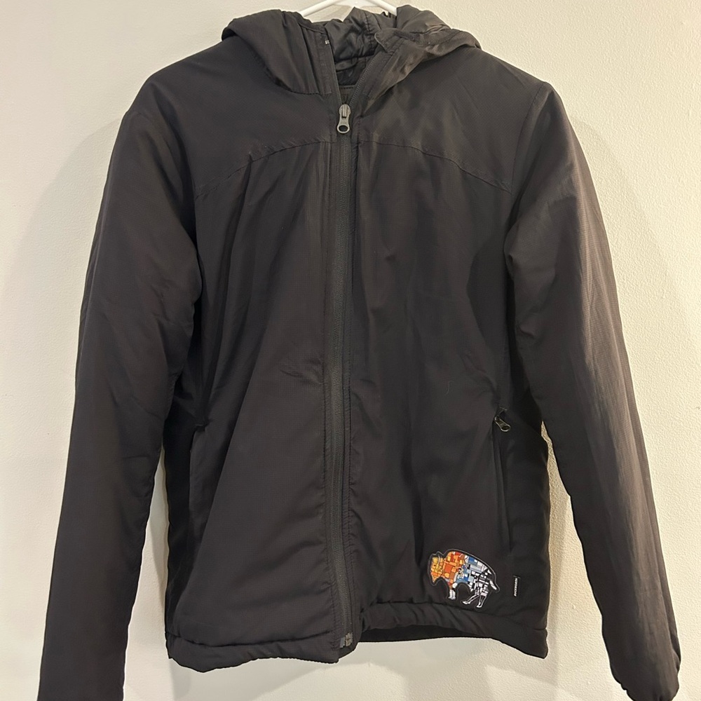 Duckworth Made in USA Wool Jacket with Bison Patch Size medium